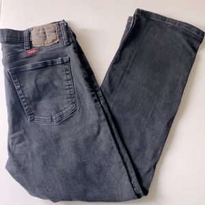 Wrangler Premium Regular Fit Black Jeans Size 34 x 30